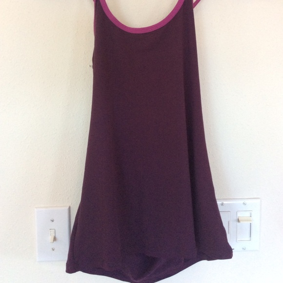 Fabletics athletic tank, plum/fuschia, XS - Picture 4 of 6